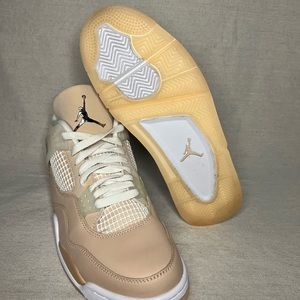Air Jordan 4 Retro Shimmer Size 9.5W=8M 9/10 Worn maybe 2 times.